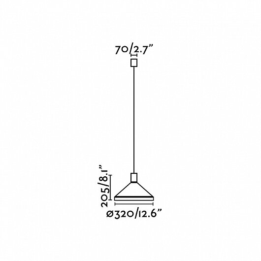 Подвесной светильник Faro Kombo grey 68595-1L