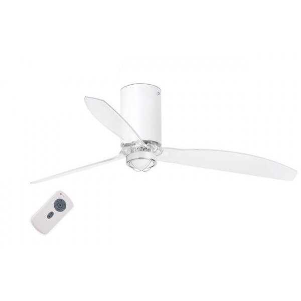 Люстра - вентилятор Mini Tube Fan Matt White 1L 32039-9