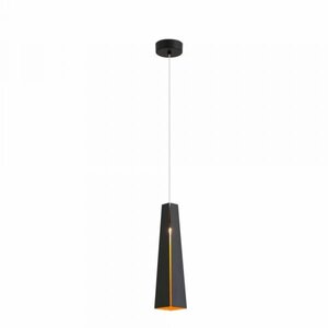 Подвесной светильник Faro Pluma black+gold 64172