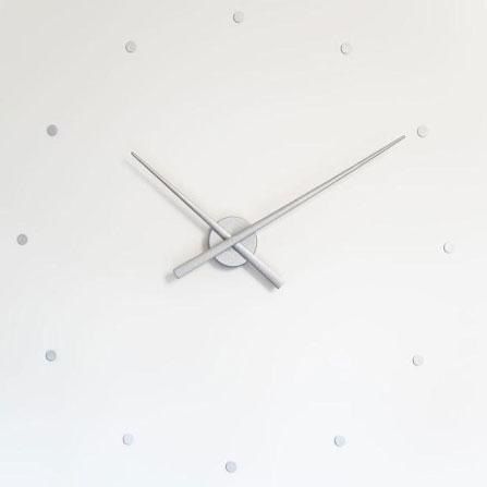 Часы Oj Silver 80 см (серебряный)