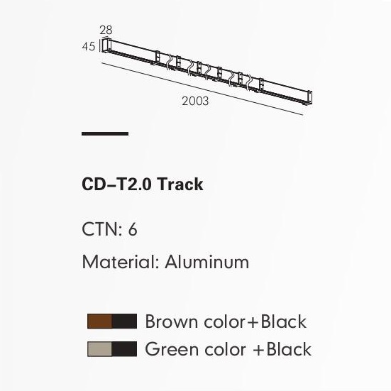Шинопровод MOBIUS-L by Romatti