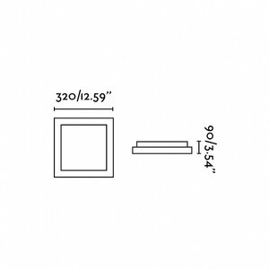 Светильник потолочный Foro white 63404