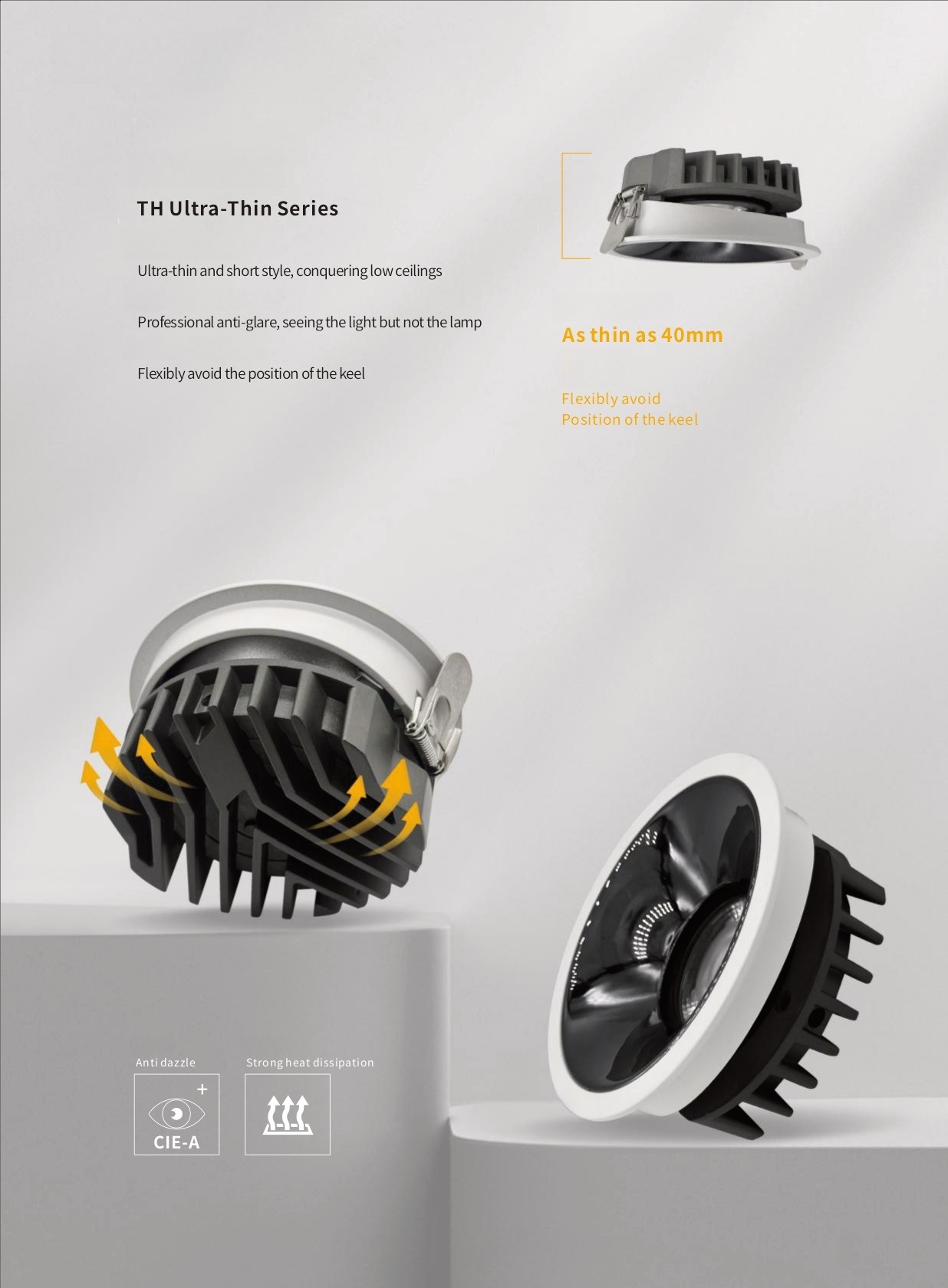 Встраиваемый светильник TH5L by Romatti