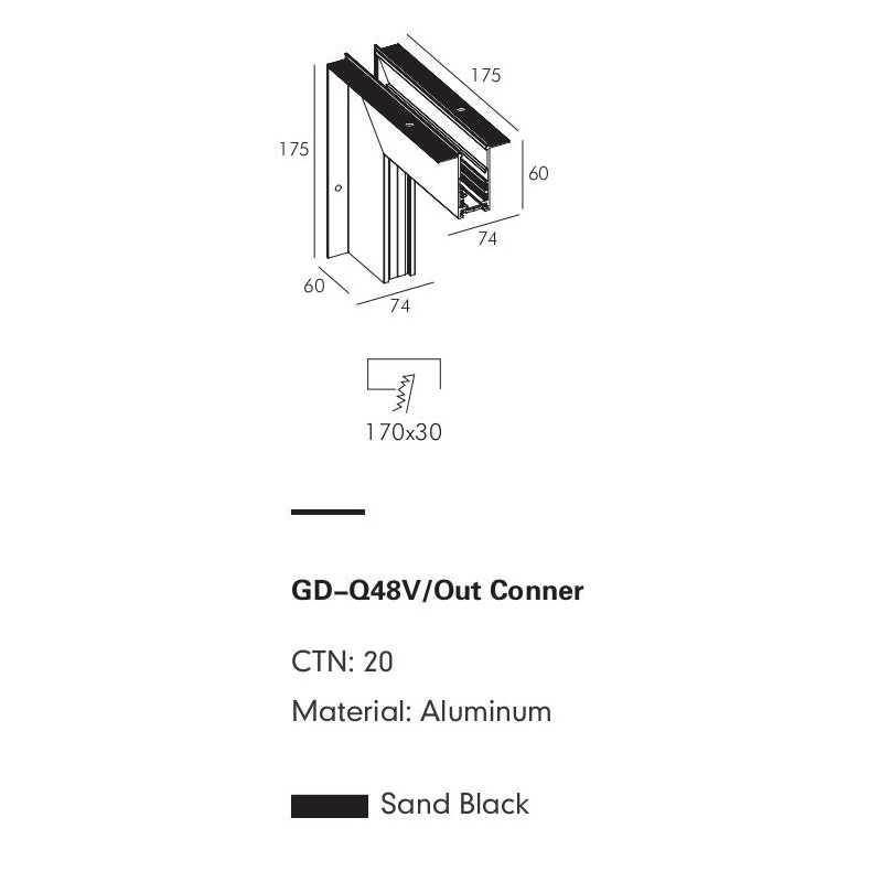 Соединительный модуль PRATO-Q by Romatti