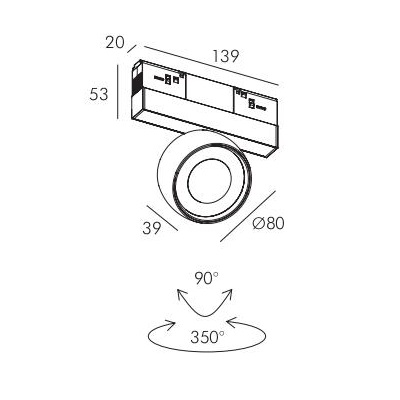 Спот PRATO-19/20/21 by Romatti