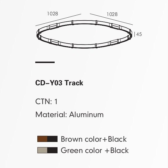 Шинопровод MOBIUS-Y by Romatti