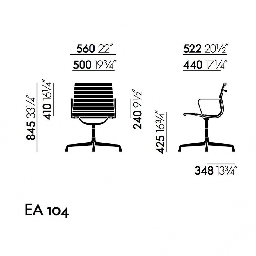 Офисное кресло EA by Vitra