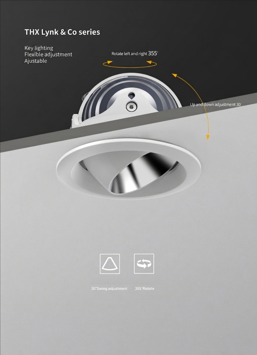 Встраиваемый светильник THX75 by Romatti