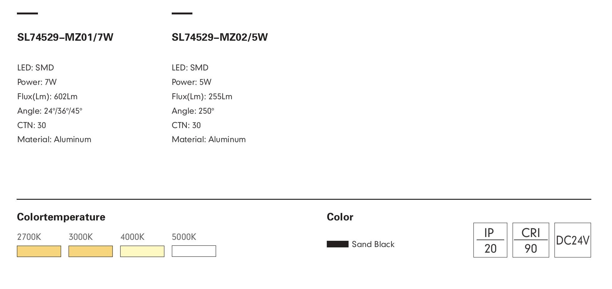 Трековый светильник GUBBIO-02 by Romatti