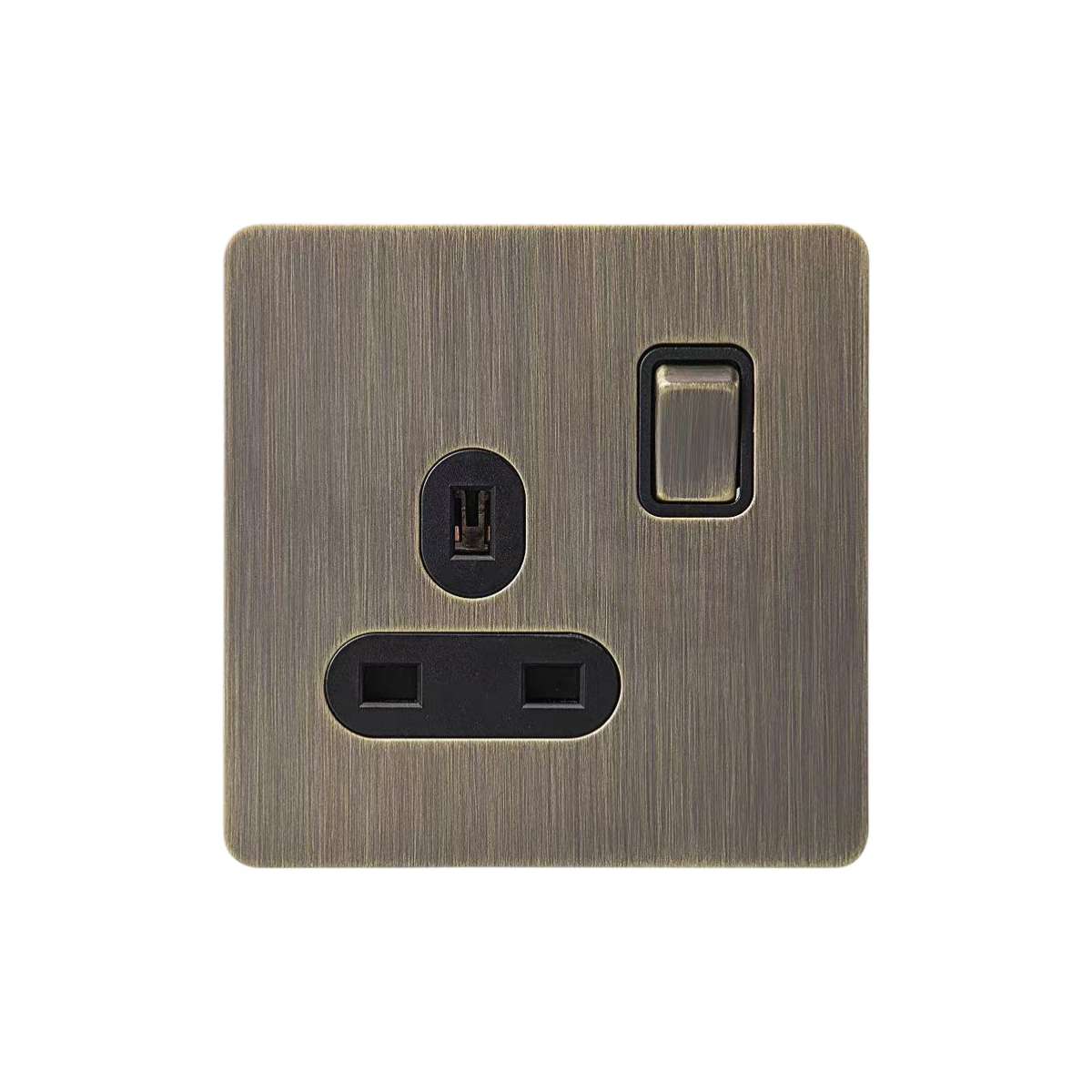 Выключатель с розеткой SPARKO by Romatti