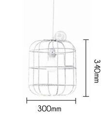 Подвесной светильник Cage Barrel by Romatti