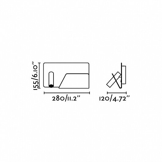 Светильник настенный Suau white 62122