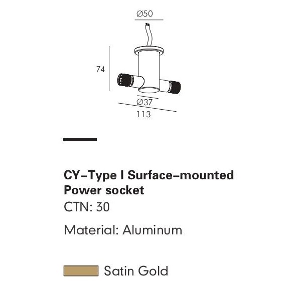 Вводный коннектор CANINO-14 by Romatti
