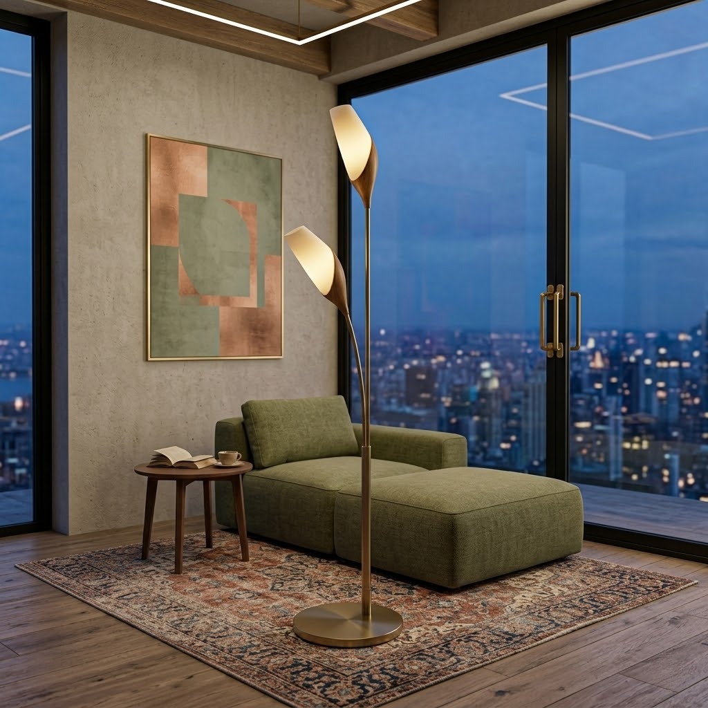 Торшер NUMI-MAGNOLIA by Romatti