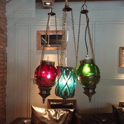 Дизайнерский подвесной светильник в восточном стиле Loir by Romatti