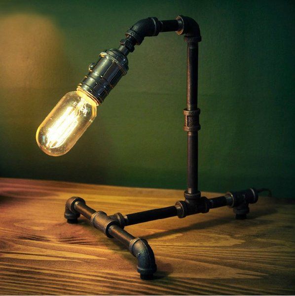 Настольная лампа Loft tap by Romatti