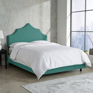 Кровать двуспальная 180х200 бирюзовая Camille Light Teal