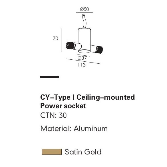 Вводный коннектор CANINO-15 by Romatti
