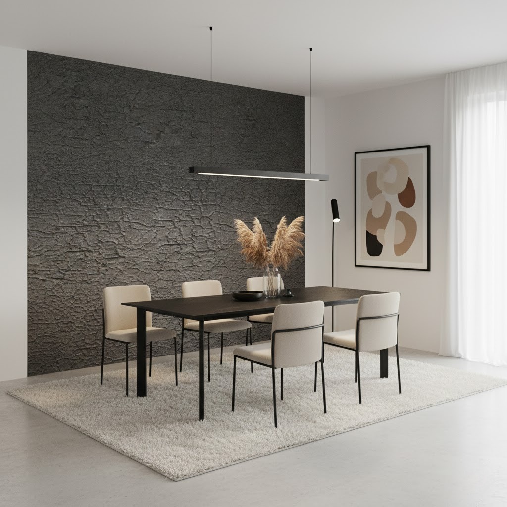 Стеновая панель CHARCOAL BURT WOOD by Romatti