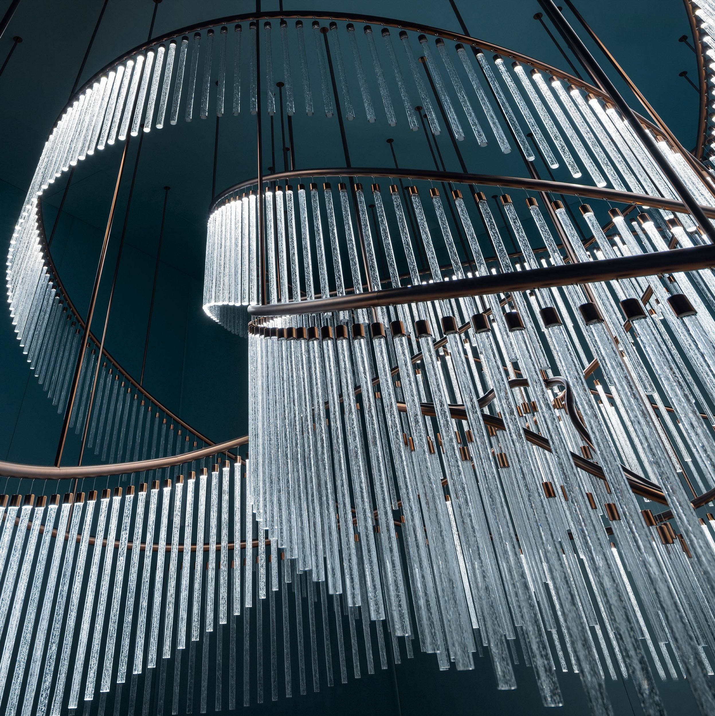 Люстра CRYSTAL SPIN by Romatti