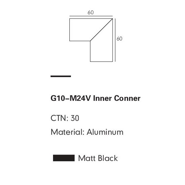Угловое крепление PARATA-M24 by Romatti