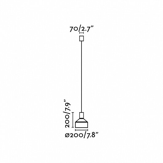 Подвесной светильник Faro Kombo grey 68593-1L