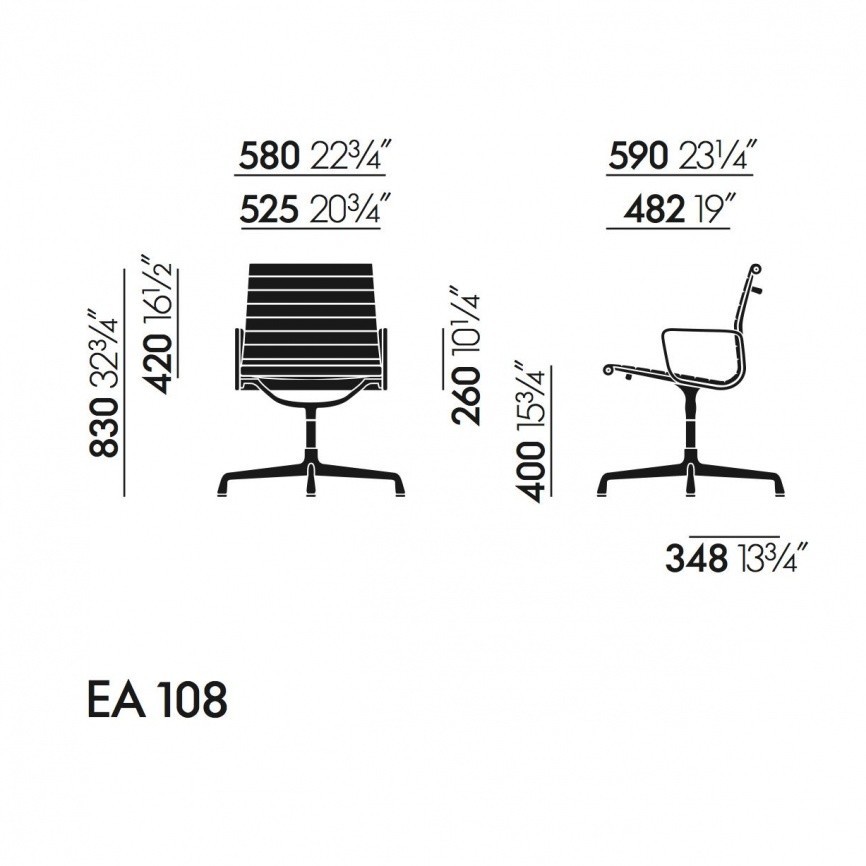 Офисное кресло EA by Vitra