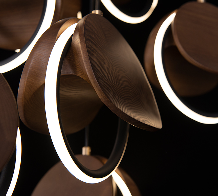 Дизайнерский подвесной светильник FETTO by Romatti