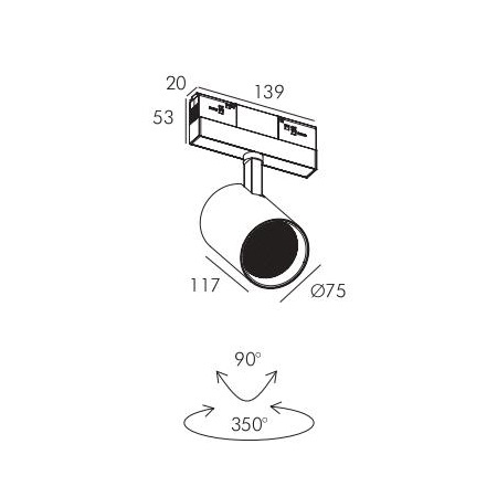 Спот PRATO-24/25/26 by Romatti