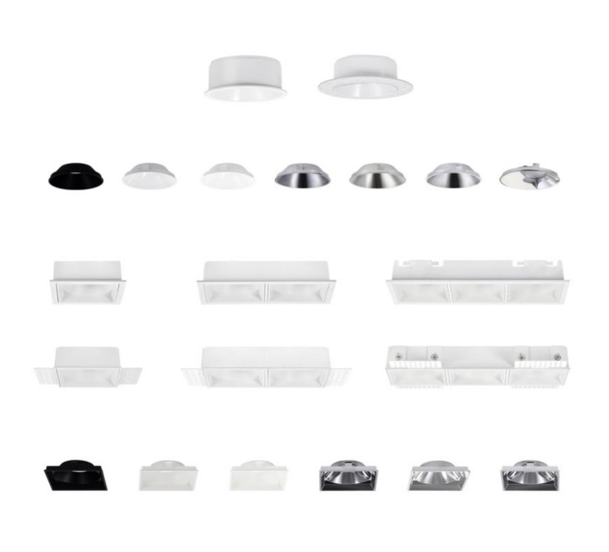 Встраиваемый светильник MTH55F by Romatti